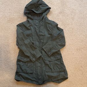 GAP Kids Olive Hooded Jacket